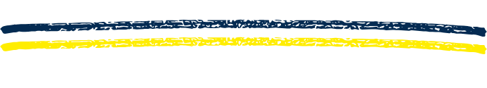 Línea azul pincel